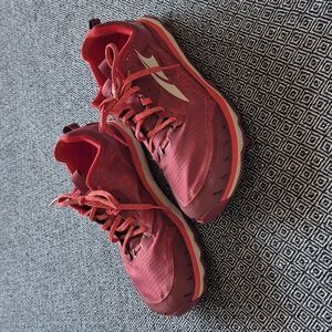 Altra Lone Peak 6 Red Trail Running Shoes Size 13 Men's
